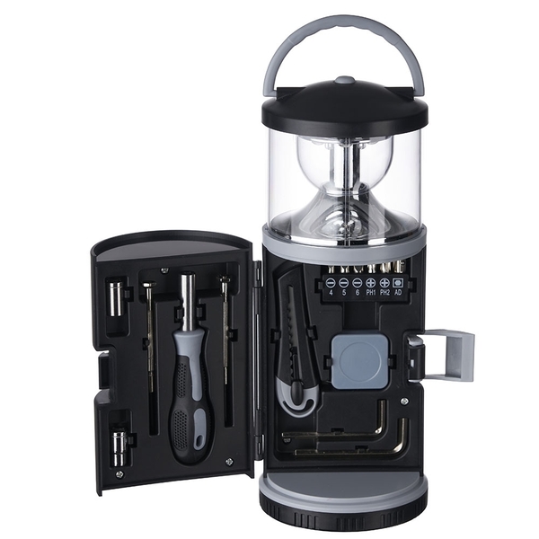 HB94641 - Lanterna com Kit Ferramentas 15 Peças