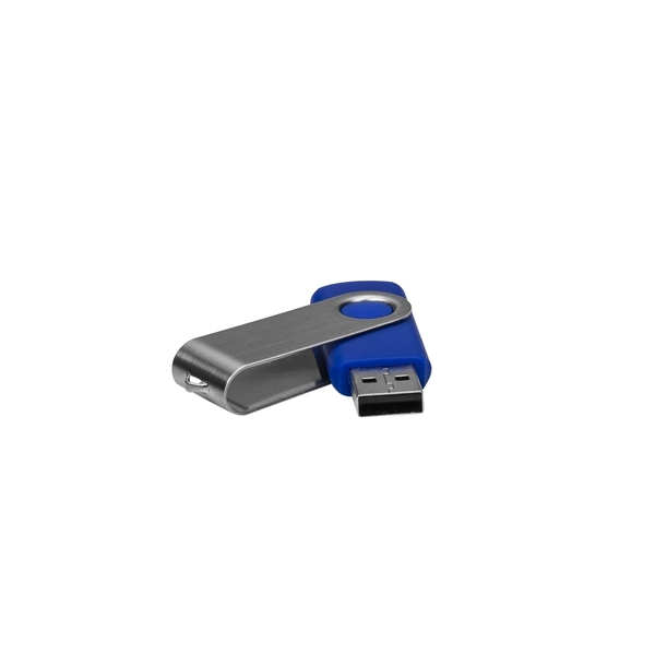 HB61000 - Pen Drive Giratório Metálico 4GB/8GB/16GB/32GB